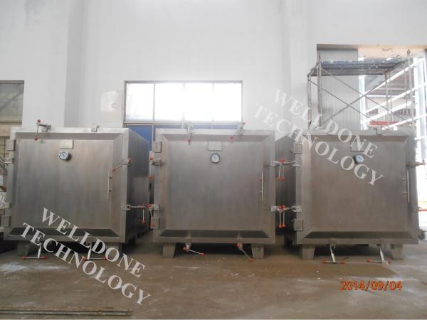 Customized Automated Compact Thermal Oil Heating Vacuum Tray Dryer
