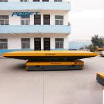 Battery Powered Material Transfer Cart Rail Motorized Coil Transport Bogie 40