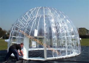 Wholesale advertising inflatable clear dome tent / inflatable tent price from china suppliers