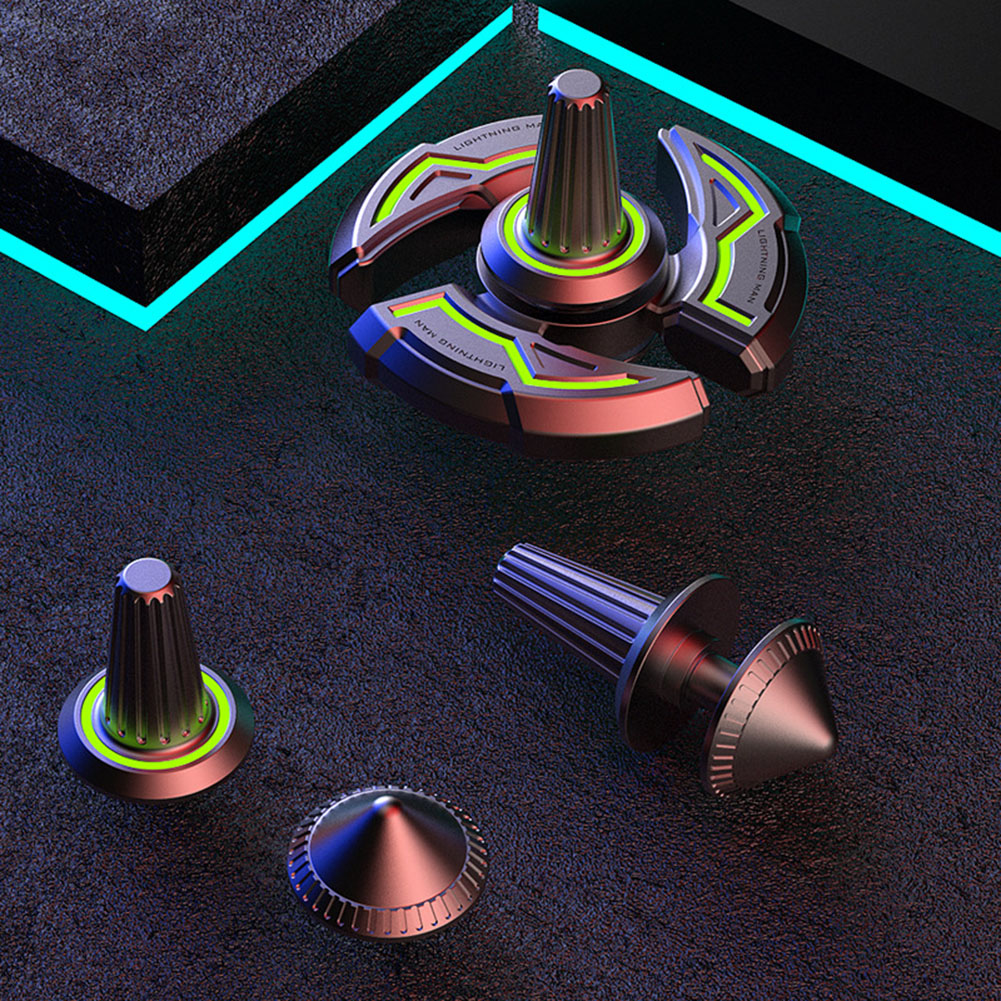Toys Fingertips Hand Spinner Luminous Fidget Spinners for ADHD Relief in Adults and Kids