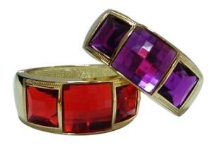 Wholesale gemstone wide bangle from china suppliers