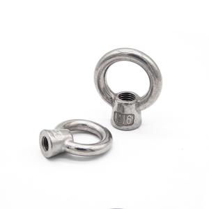 Wholesale Safety And Stability Custom Size Stainless Steel Eye Nuts 6mm 10mm Eye Nut from china suppliers
