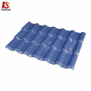 Wholesale H.S Code 39259000 Brick Red Plastic Roofing Panel Sheet 1050mm 2.3mm 3mm Customized Synthetic Resin Spanish ASA PVC Roof Tile from china suppliers