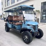 4+2 Seater Electric Golf Cart White Outdoor Lithium Battery Manufacturer