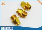Tolerance 0.005mm 0.01mm Brass CNC Turning Parts Motocycle Car Spares