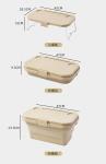 OUTDOOR SPRING CAMPING COLLAPSIBLE STORAGE BOX FOLDING TABLE PICNIC PORTABLE