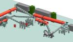 Environment Protection Fertilizer Pellet Machine Organic Granule Production Line