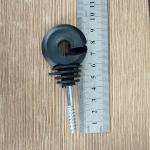 IST001 standard ring insulator Black Color Screw in ring insulator for electric