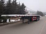 3 Axle Flatbed / Platform Semi Trailer for 20 FT/40FT/45FT Container Cargo