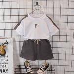 Children'S Outfit Sets 2022 New Short Sleeved Shorts Boys Outfit Sets