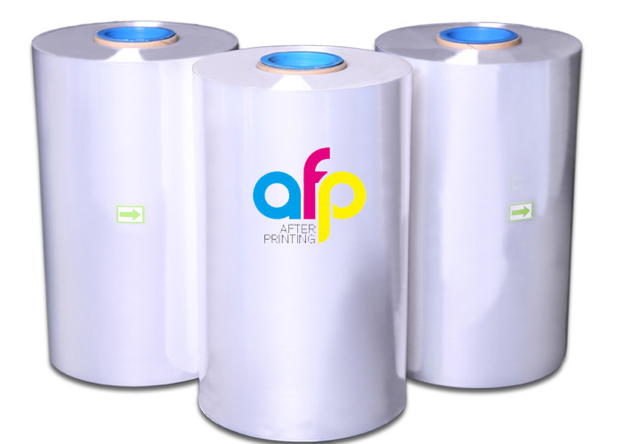 25 Mic / 90 Gauge Plastic Heat Shrink Wrap Film , Highly Clear Shrink Packaging Film