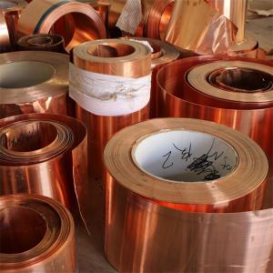 Wholesale C17200 C17500 Beryllium Copper Strip Coil Excellent Electrical Conductivity from china suppliers