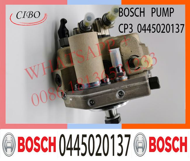 0445020137 BOSCH Diesel CP3 Engine Fuel Injector Pump 0445020278 1704596 0986437319 5258264 0445020136 for Cummins