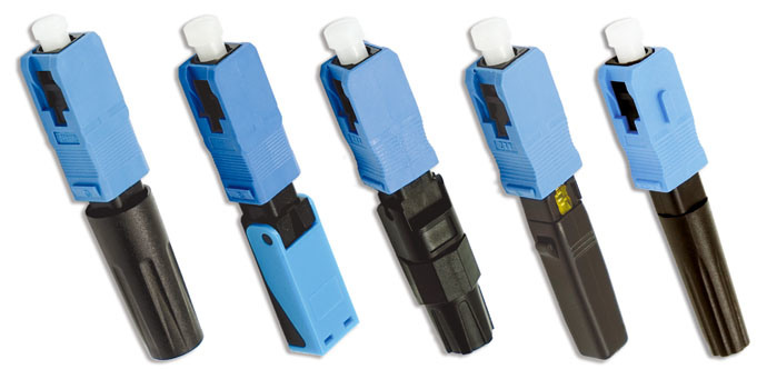 Field Assembly Fiber Optic Fast Connector ESC250d Upc