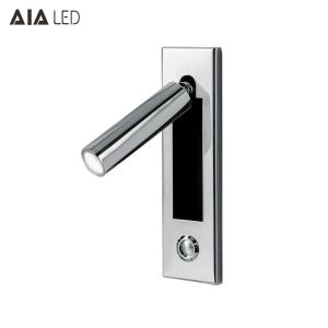 Wholesale IP40 Recessed adjustable 3W wall reading light &amp; headboard reading light bedside wall light from china suppliers