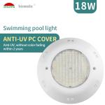 ABS PC Cover 18W Wall Mounted Fiberglass Pool Lights 6500K Waterproof
