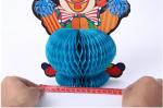 Supermarket home stereo paper sculpture, creative color handmade paper honeycomb