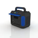 Blue 12V Lithium Ion Battery Pack FCC 300W Lifepo4 Solar Generator