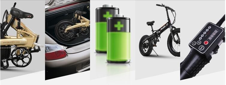Lithium Battery 4.0 Fat Tire 500w Folding Electric Bike