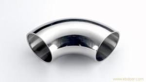 Wholesale 2.0mm Stainless Steel Sanitary Fittings Grade 316 90 Deg Bend Long Type 1.5 x D from china suppliers
