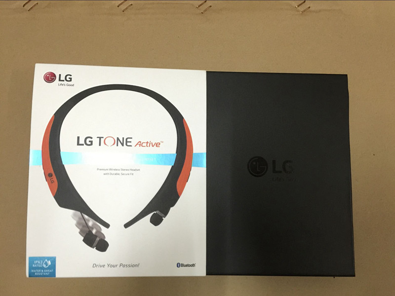 LG Tone Active HBS 850 Premium Bluetooth Wireless Earbud Headphone Headset