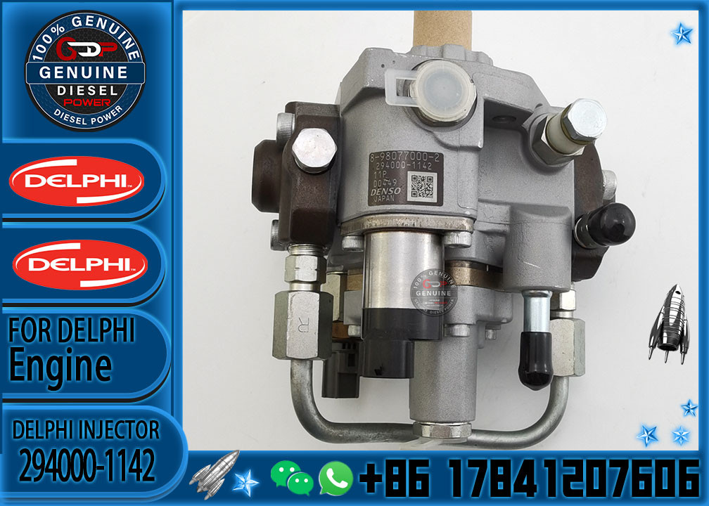 Diesel Engine Parts factory supply Auto Engine HP3 injection fuel pump assembly 8-98077000-2 294000-1142