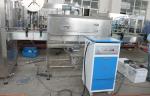 Industrial Automatic Labeling Machine , Beverage Bottle Double Head Sleeve