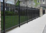 3 Rail 0.8mm Thickness 1.2x1.8m Steel Tubular Fencing Long Life