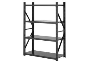 Wholesale Cold Rolled AS4084 Free Standing Steel Shelves Black Light Duty Angle Iron from china suppliers