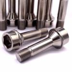 Light Weight Colorful Gr.5 Titanium Alloy Lug Bolts For Racing Car Bolt Taper