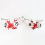 Aluminum Or Brass Safety Equipment Rescue Tools Red Paint Finished Fire Water