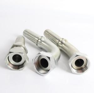 Wholesale Stainless Steel Hydraulic Hose Fitting 45 Degree SAE Flange 87641 for Heavy Duty from china suppliers