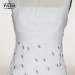Spaghetti strap south material ladies clothing floral dresses long cotton