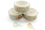 CMYK Self Washi Paper Decoration Custom Printed Stickers Washi Tape