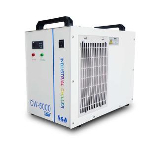 Wholesale AC 1P 220V/110V Voltage CW-5000 Water Cool Chiller for Industrial Laser Tube Cooling from china suppliers