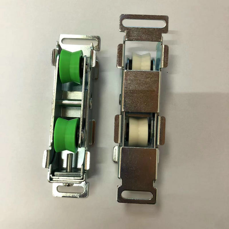 Zinc Coated U Groove V Groove Aluminium Alloy Nylon Door Roller with Modern Design Style