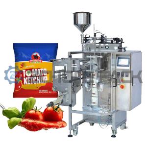 Wholesale Bag Roll Film Paste Liquid Emulsion Drink Juice Sauce Milk Honey Chili Sauce Olive Oil Packaging Machine from china suppliers