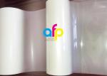 Thermal Matt Lamination Roll , Printing Media Laminate Mylar Film Roll