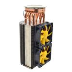 Anti Corrosion Waterproof Heat Sink With Fan , ISO9001 Flexible Heat Pipe Cpu