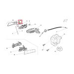 Car Door Right Small Cover Handle Cover Decoration Plate For Lamborghini