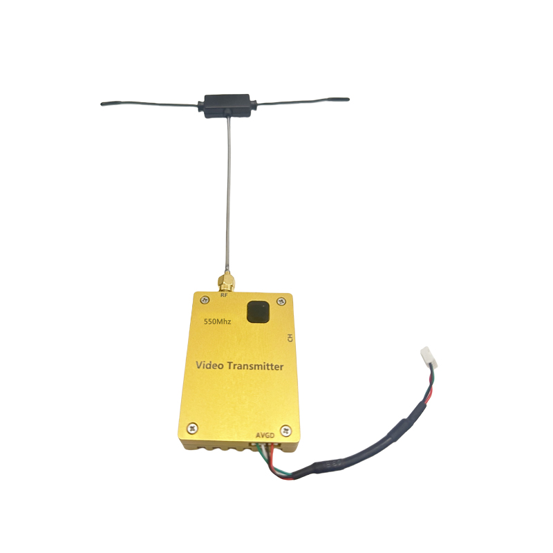 12V DC Wireless Video Transmission 550Mhz 8 Channels Long Range Video Transmitter and Receiver for FPV