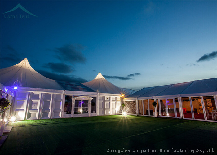 Wedding Decoration Marquee Tents , Solid Wall Tents 20m * 30m