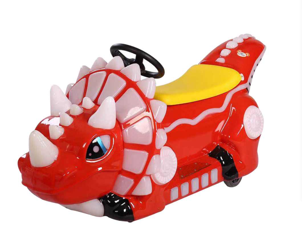 Dino kiddie ride coin operated kiddy battery car game machine