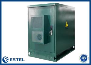 Wholesale Floor Mounted 19 Inch Rack IP55 Outdoor Telecom Cabinet With 500W Air Conditioner from china suppliers