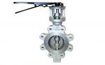 Carbon Steel Lug Type Eccentric Butterfly Valve Manual ANSI 300LB PN40