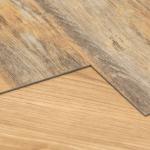 Deep Embossed Luxury Vinyl Wood Plank Pure PVC Distinctly Nortic Style CE