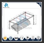 Hot Dip Galvanizing Q235B Bleacher Chairs , Outdoor Target Field Seating