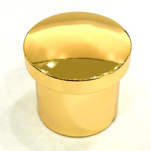 Wholesale Classic Gold color Zamak Aluminum Perfume Bottle Caps from china suppliers