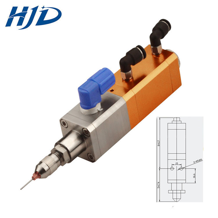 POM Aluminium Alloy Liquid Dispenser Valve For Glue Dispensing Machine