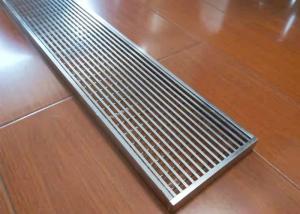 Wholesale SS 304 Steel bar Grating Shower Bathroom Floor Linear Drainanage cover grating from china suppliers